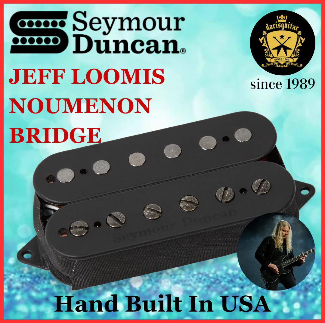 Seymour Duncan Jeff Loomis Noumenon Bridge Black Humbucker Electric Guitar Pickup