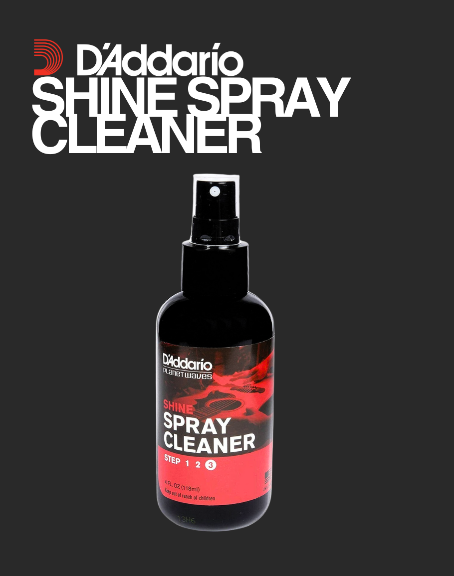 D'Addario Shine Instant Spray Polish