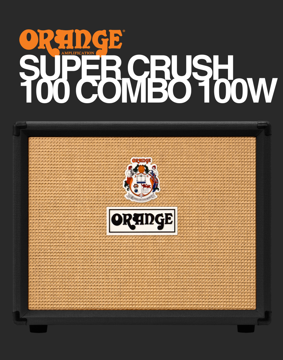 Orange Super Crush 100 Combo - Black