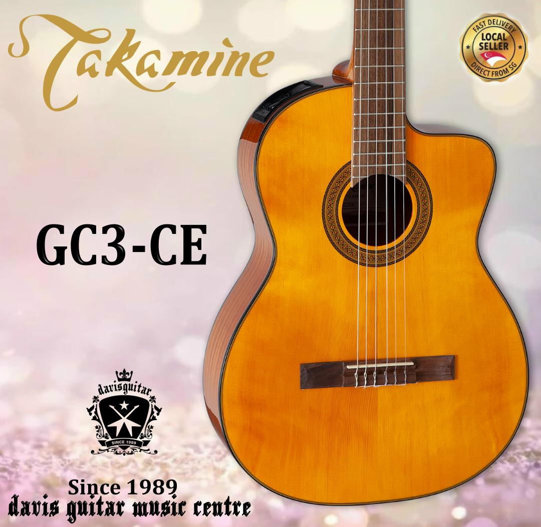Takamine GC3CE-NAT Electro Classical Guitar
