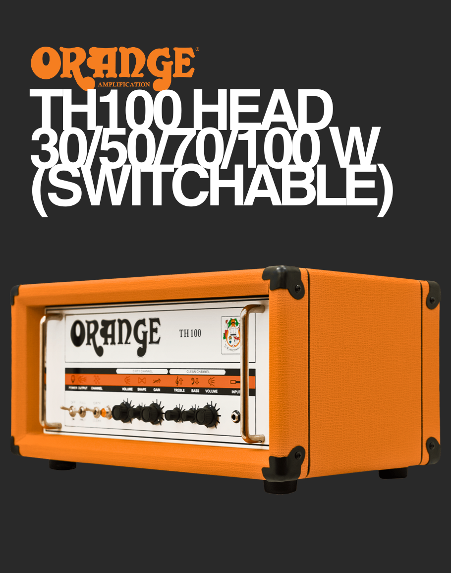 Orange TH100 100/70/50/35-watts Head