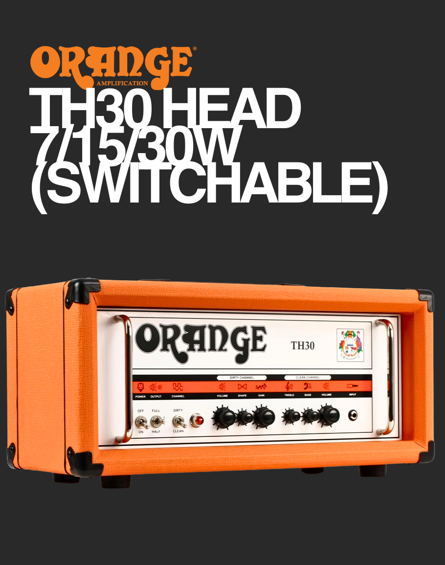 Orange TH30 30-watt Head - Orange