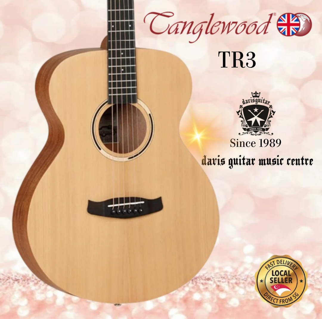 Tanglewood Acoustic Guitar TR3 Satin Natural