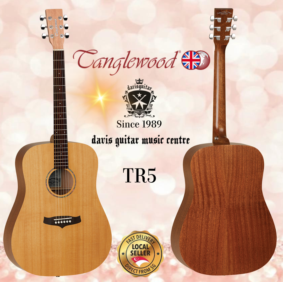 Tanglewood TR5 Satin Natural Acoustic Guitar