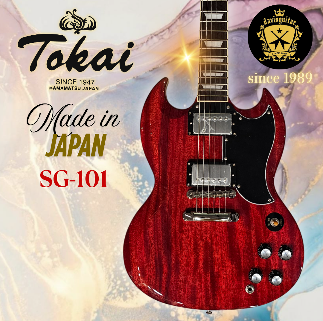 Tokai Electric Guitar SG-101 Cherry Red Made In Japan