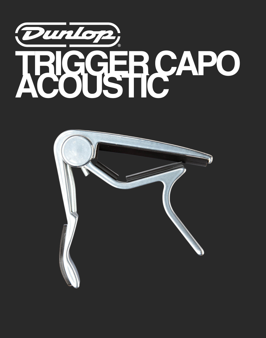 Dunlop Trigger Acoustic Capo - Nickel
