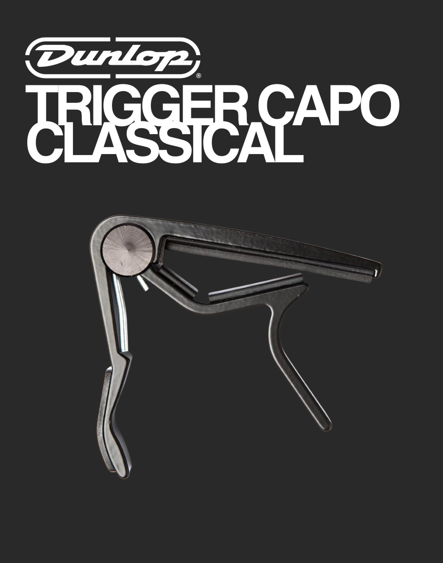 Dunlop Trigger Classical Capo - Black