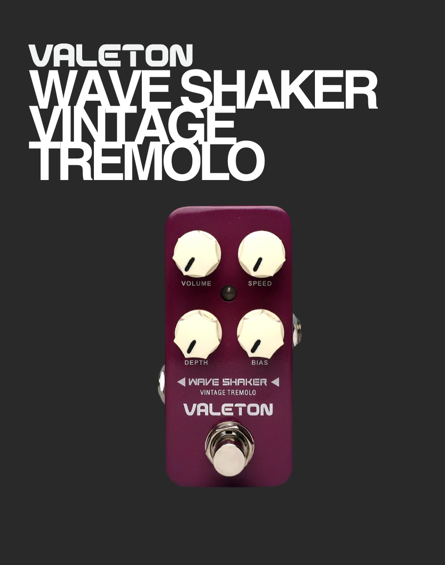 Valeton Wave Shaker Vintage Tremolo – Davis Guitar