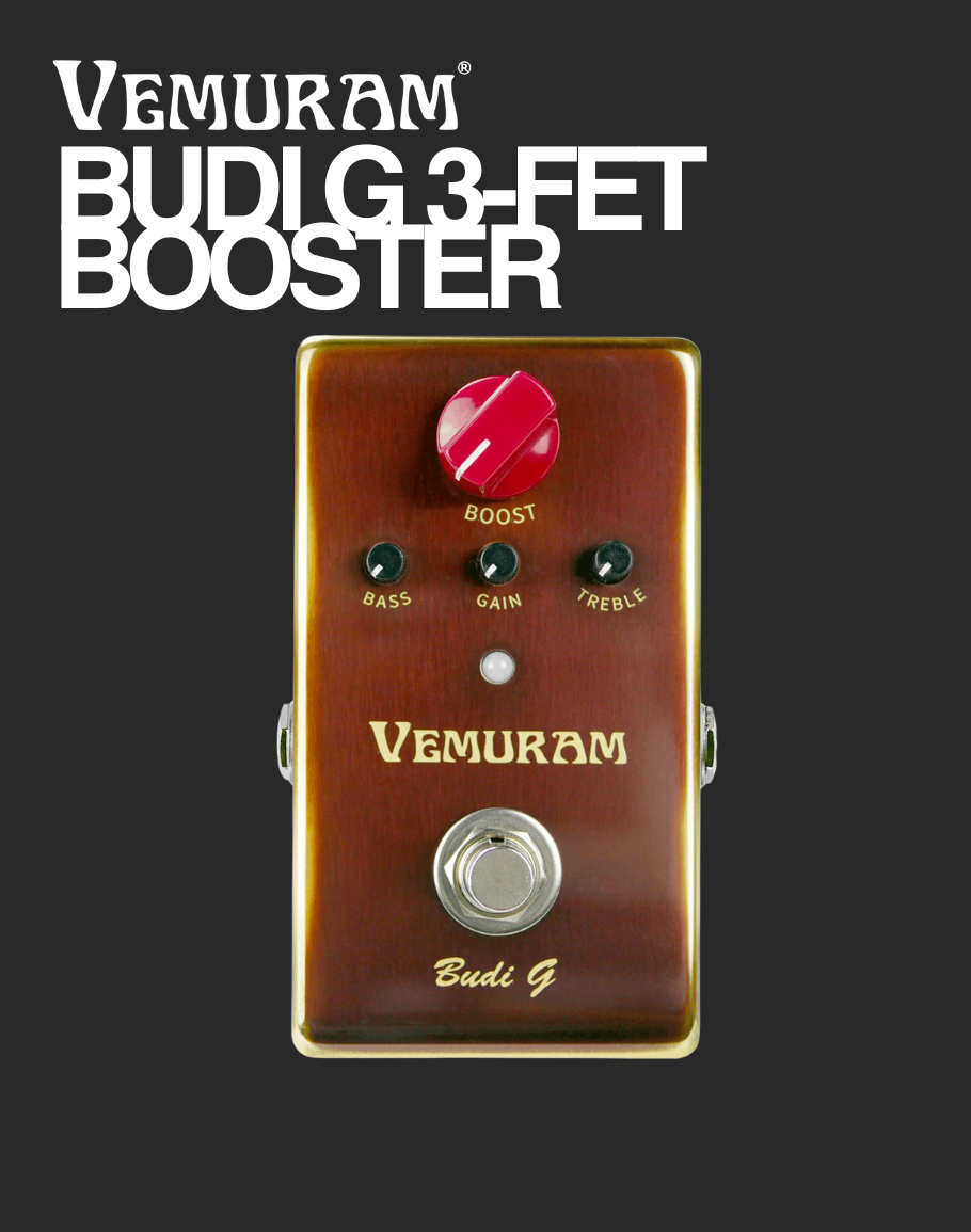 PRE-ORDER Vemuram Budi G – Davis Guitar PRE-ORDER Vemuram Budi G – Davis Guitar