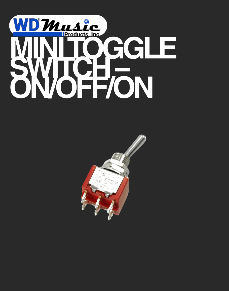 WD Mini Toggle Switch - On/Off/On