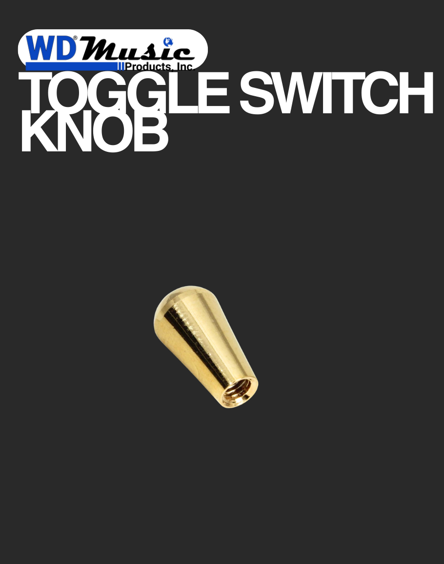 WD Toggle Switch Knob - Gold