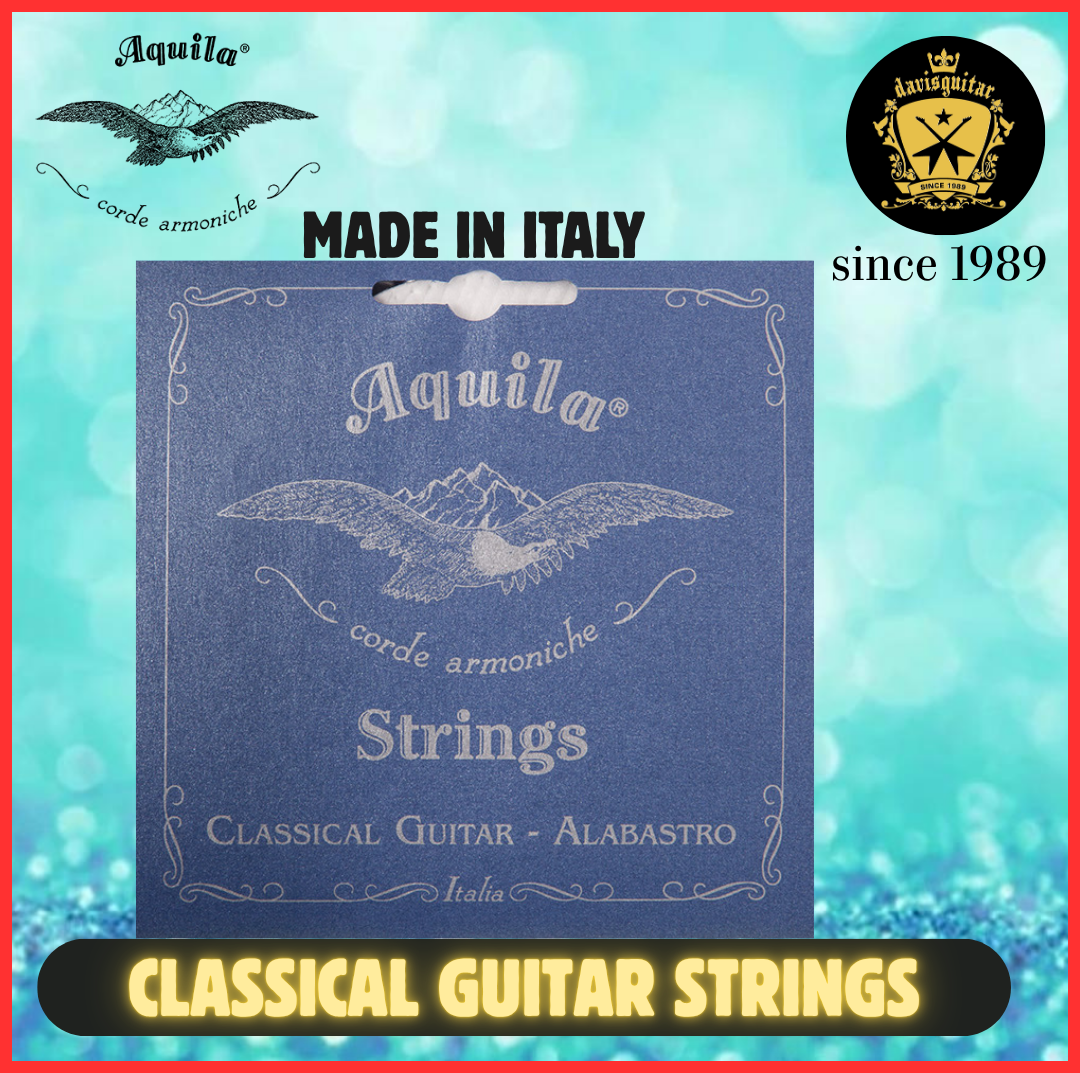 Aquila Classical Guitar Strings Alabastro Made In Italy