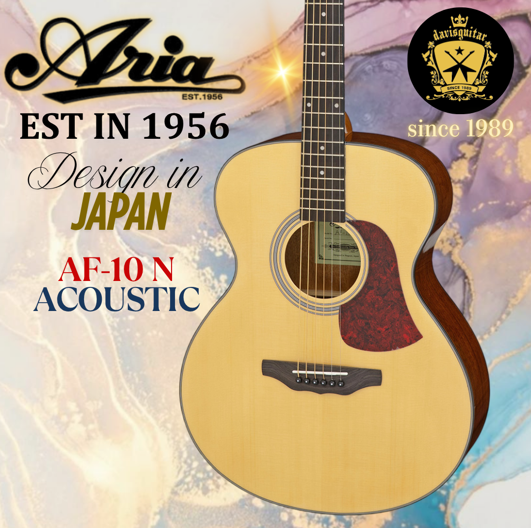 Aria Acoustic Guitar AF-10 N Gloss Natural