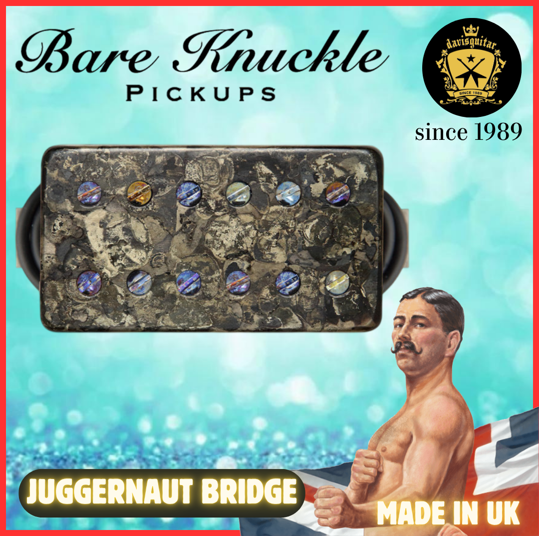 Bare Knuckle Juggernaut Humbucker Bridge Electric Guitar Pickup Camo 4 Conductor