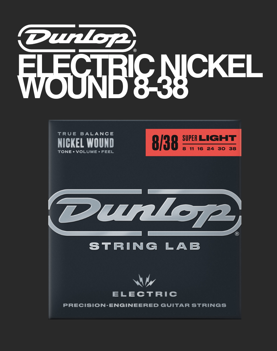 Dunlop Electric Nickel Wound - 8-38