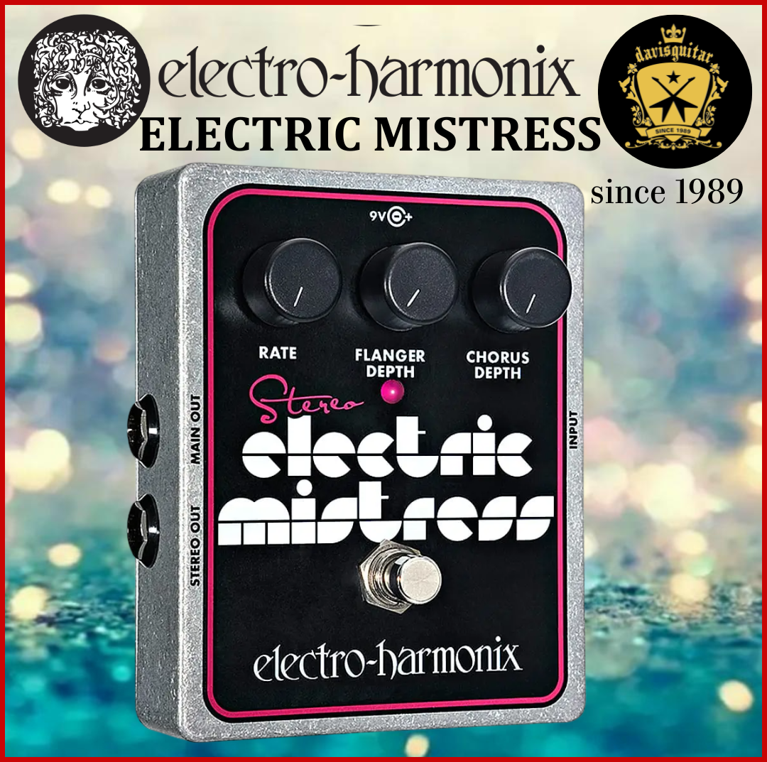Electro-Harmonix EHX Stereo Electric Mistress Flanger Chorus Guitar Effect Pedal