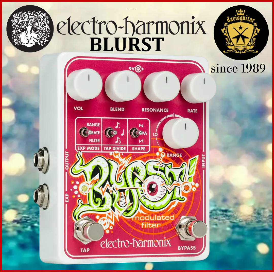 Electro-Harmonix EHX Blurst Modulated Filter Guitar Effect Pedal