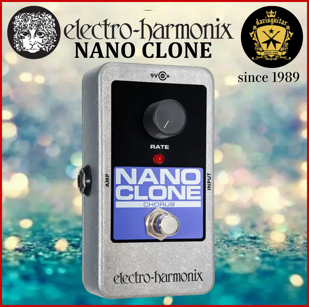 Electro-Harmonix EHX Nano Clone Analog Chorus guitar Effect Pedal