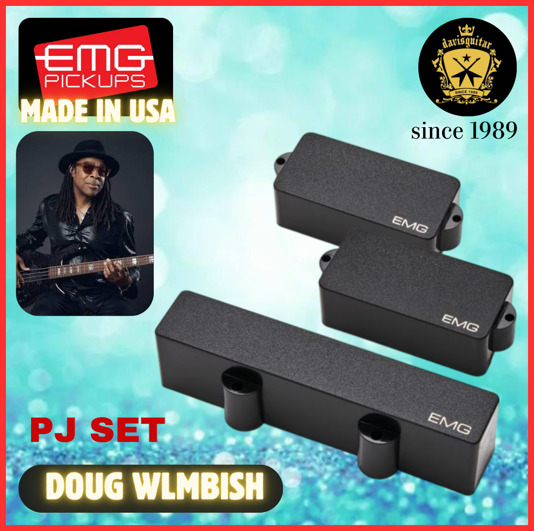 EMG Doug Wimbish DW Set Signature PJ 4 String Bass Guitar Pickups