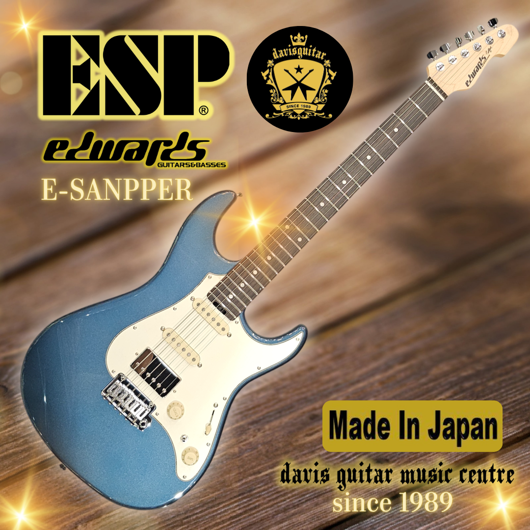 ESP Edwards E-SNAPPER-AL/R Electric Guitar Supreme Blue Made In Japan
