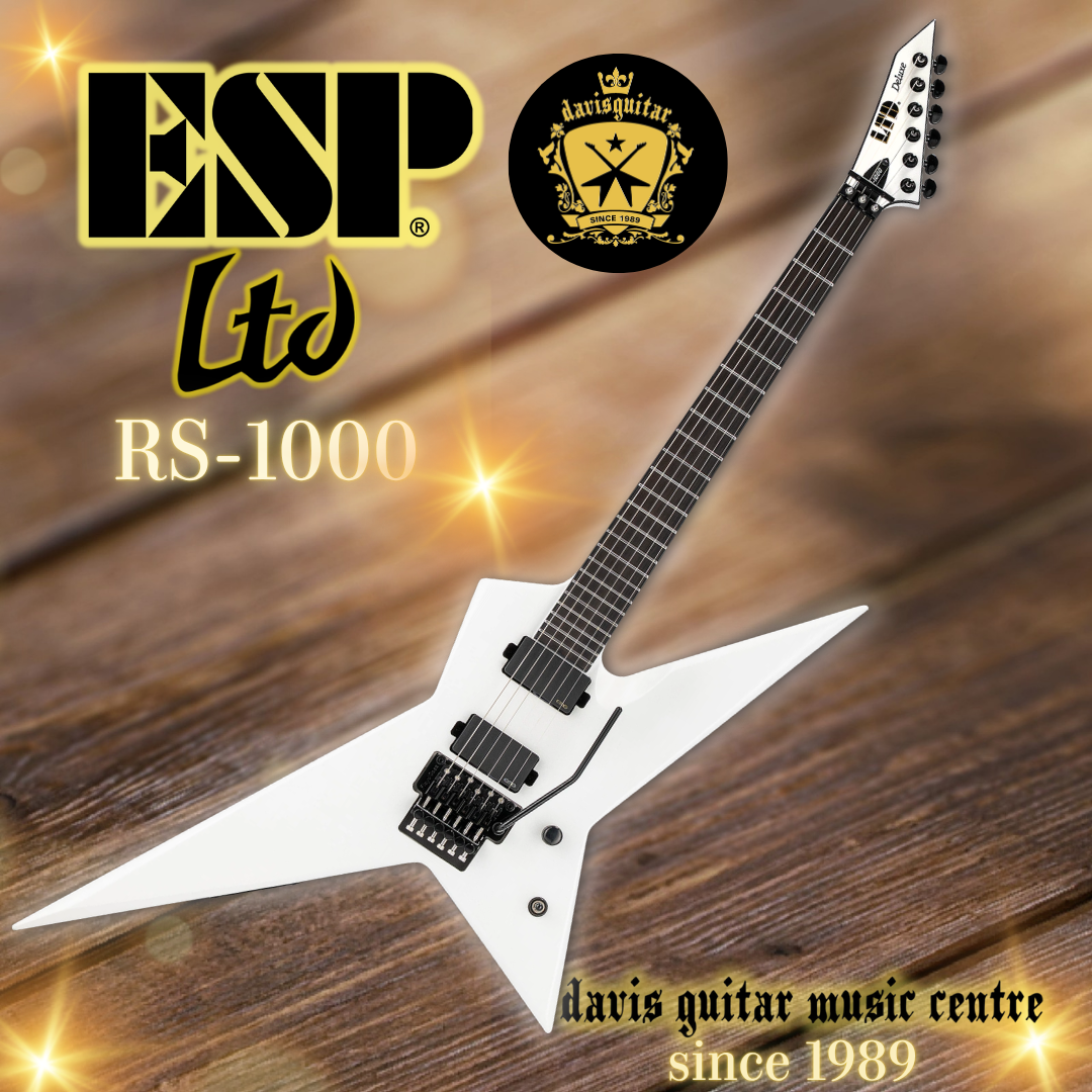 ESP LTD RS-1000 Electric Guitar Pearl White Random Star Electric Guitar