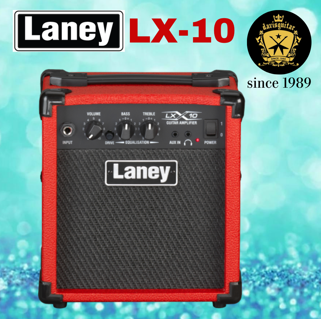 Laney LX10-RED Electric Guitar Amplifier 10 watts