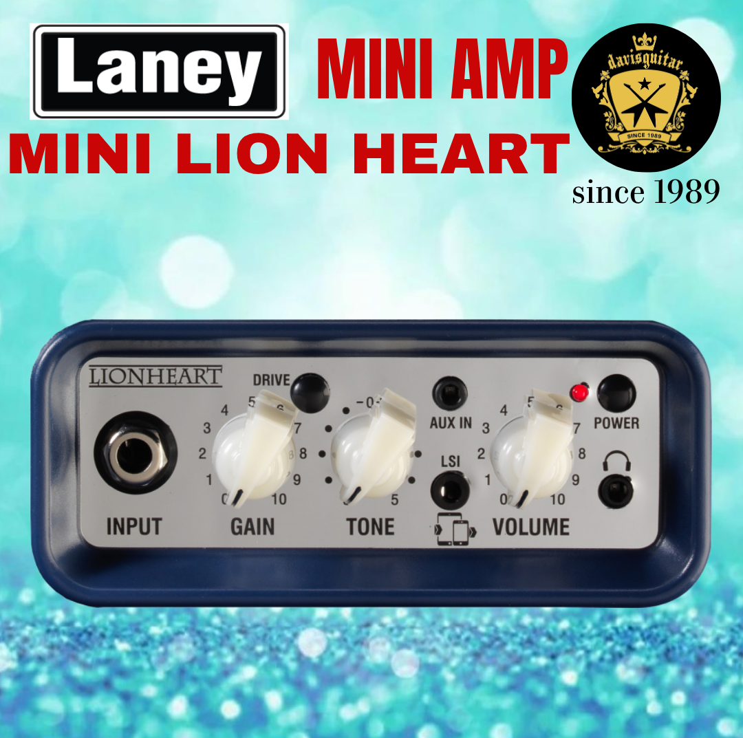 Laney MINI-LION Battery Powered Guitar Amp with Smartphone Interface