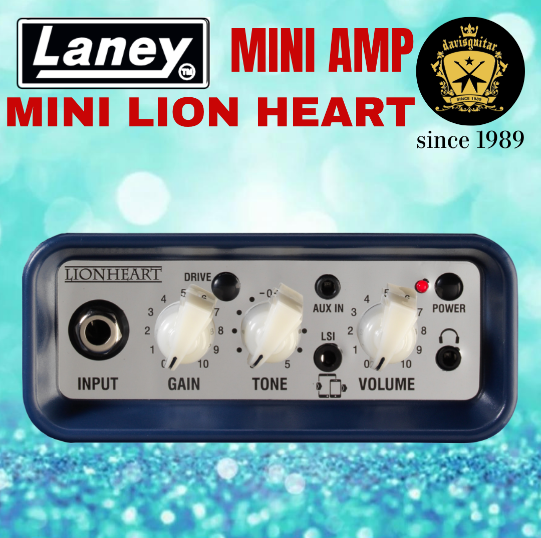 Laney MINI-LION Battery Powered Guitar Amp with Smartphone Interface