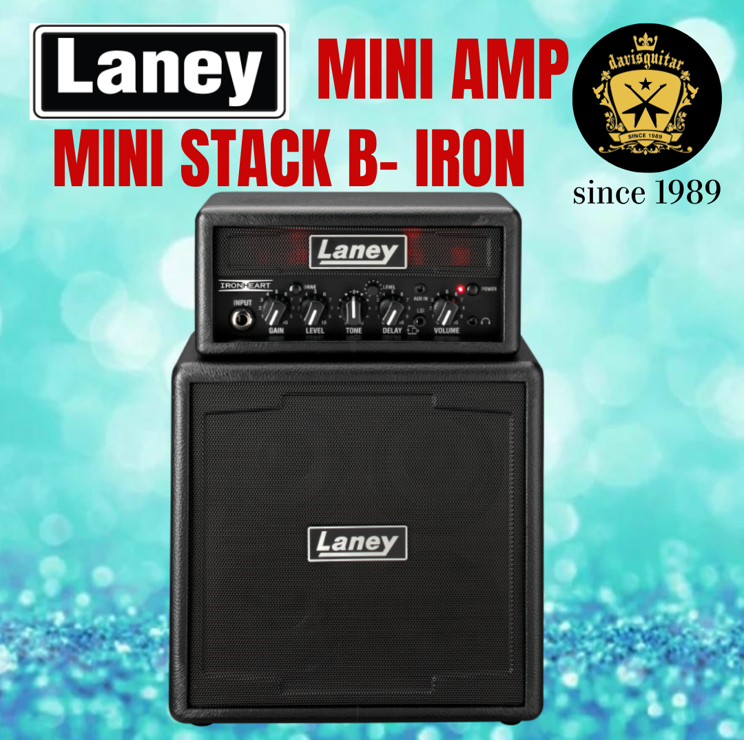 Laney MINI STACK-IRON Heart Battery-Powered Guitar Amp with Smartphone Interface