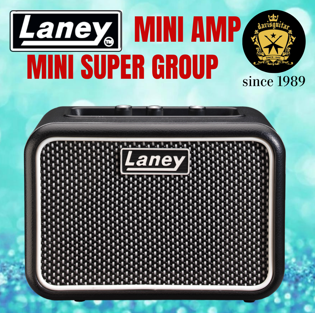 Laney MINI-SUPERGROUP Battery Powered Guitar Amp with Smartphone Interface