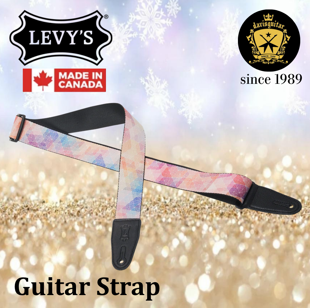Levy’s Leathers MDL8-012 – Graphic Waves Series Guitar Strap