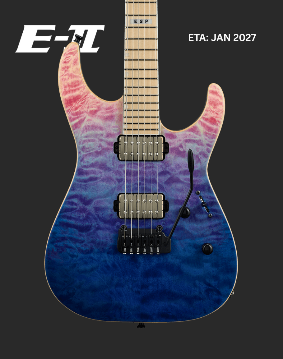 PRE-ORDER ESP E-II M-II HST QM - Indigo Purple Fade