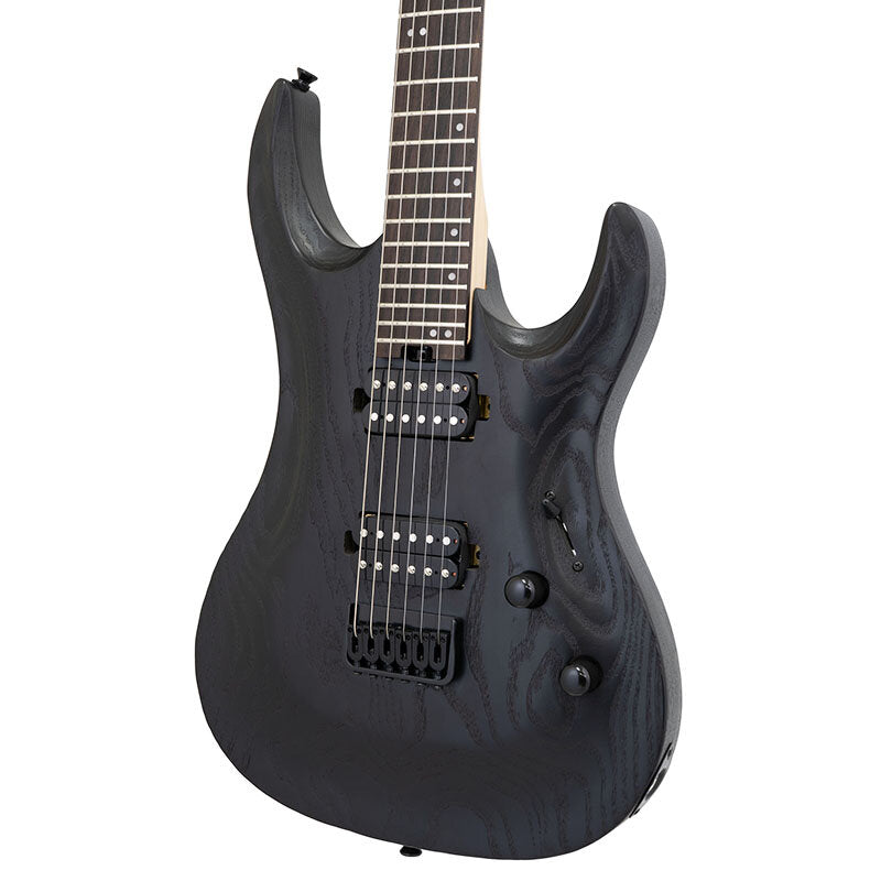 Aria Pro II Electric Guitar MAC-D600 STBK Stained Black