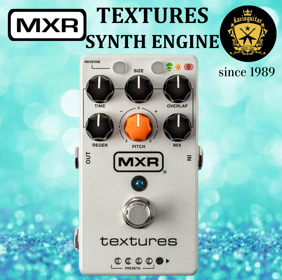 MXR Textures Granular Synth Engine M310 Guitar Pedal Effect