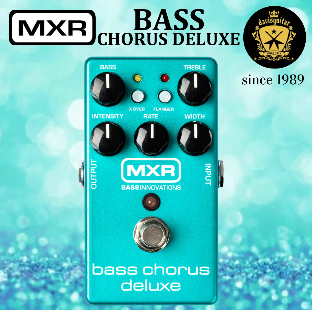 MXR Pedal Bass Chorus Deluxe M83 Guitar Effect