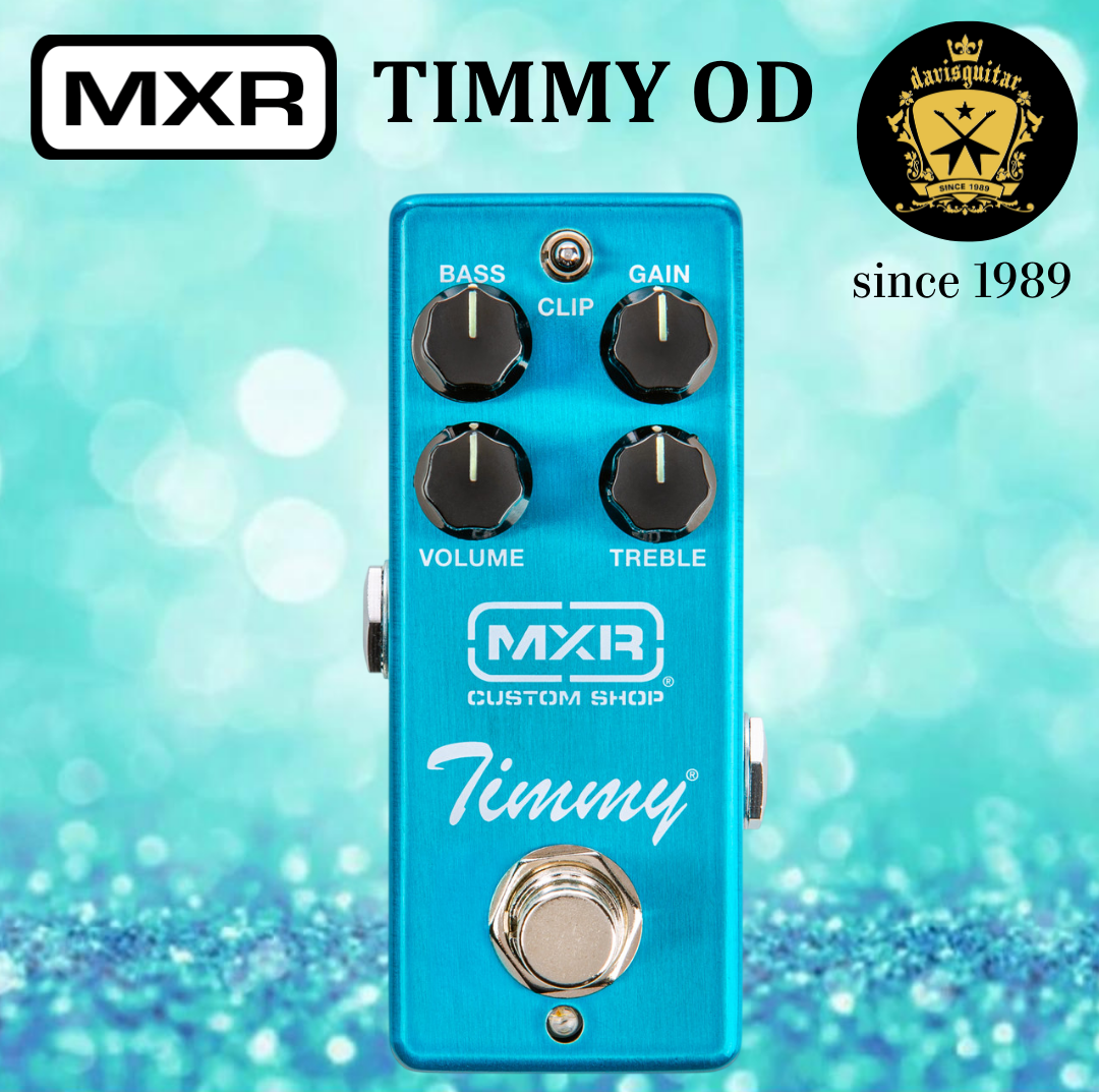 MXR Pedal Timmy Overdrive CSP027 Electric Guitar Effect