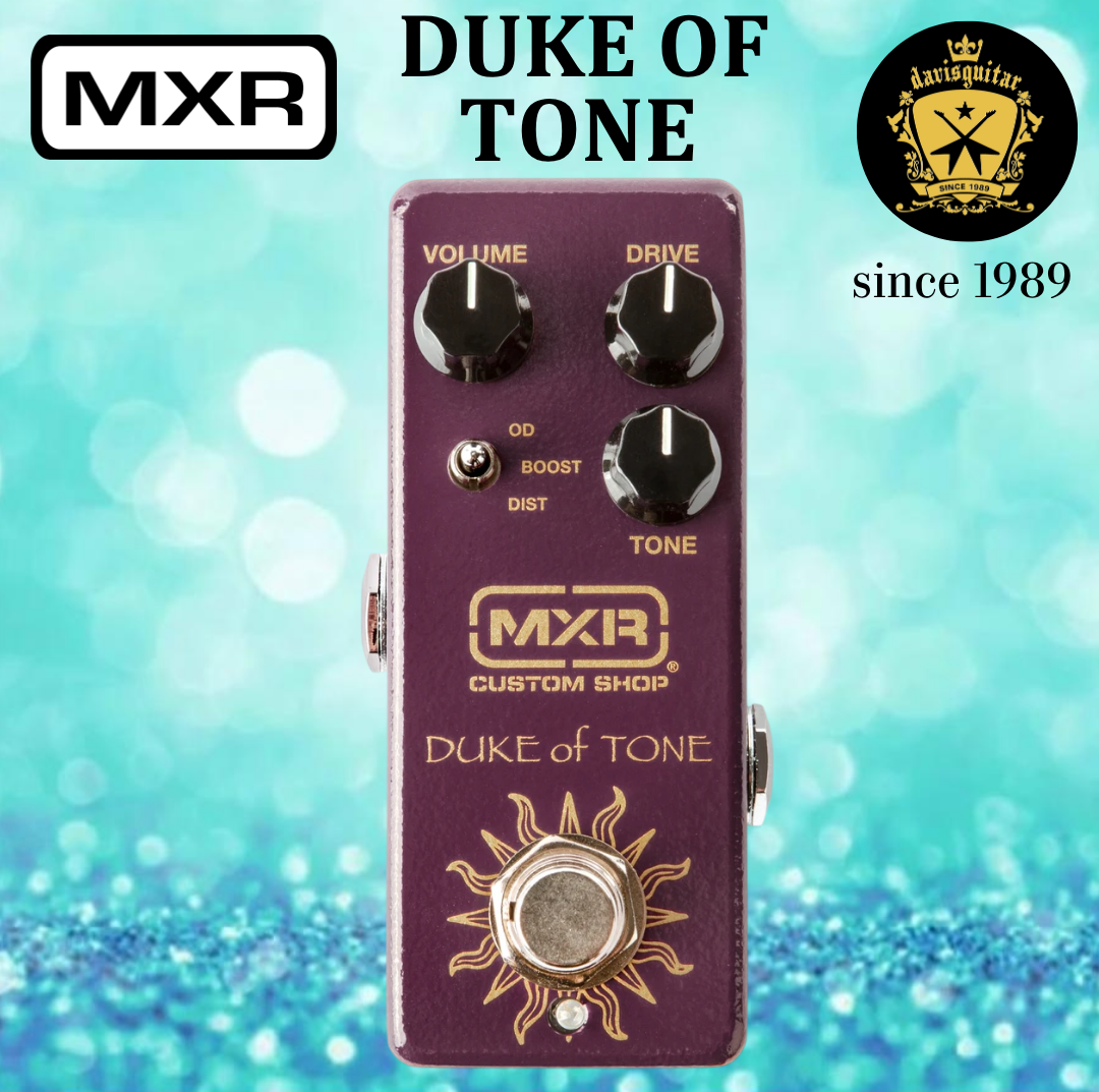 MXR Pedal Duke of Tone Overdrive CSP039 Guitar Effect