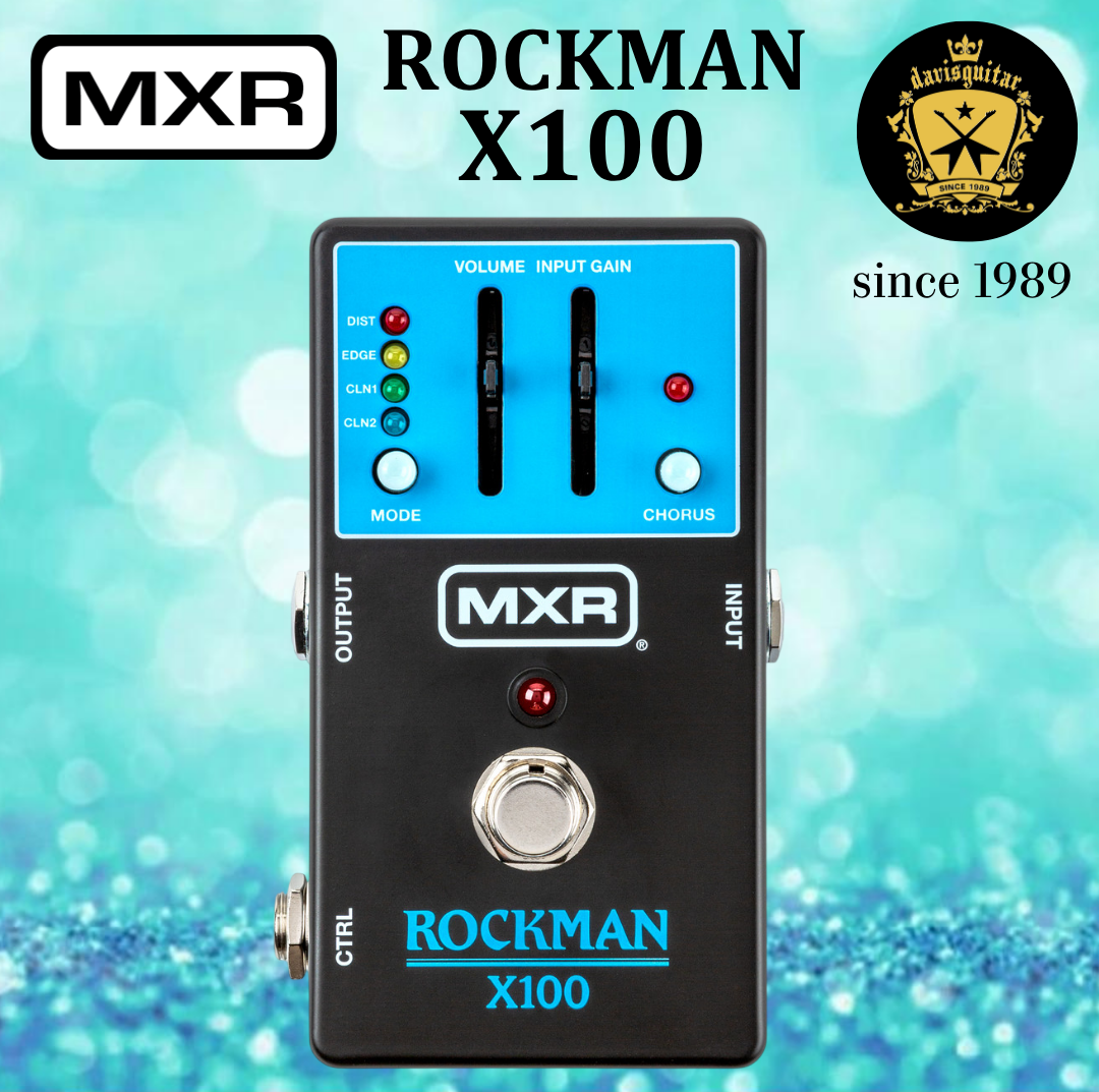 MXR Pedal Rockman X100 Analog Tone Processor MX100G1 Guitar Effect