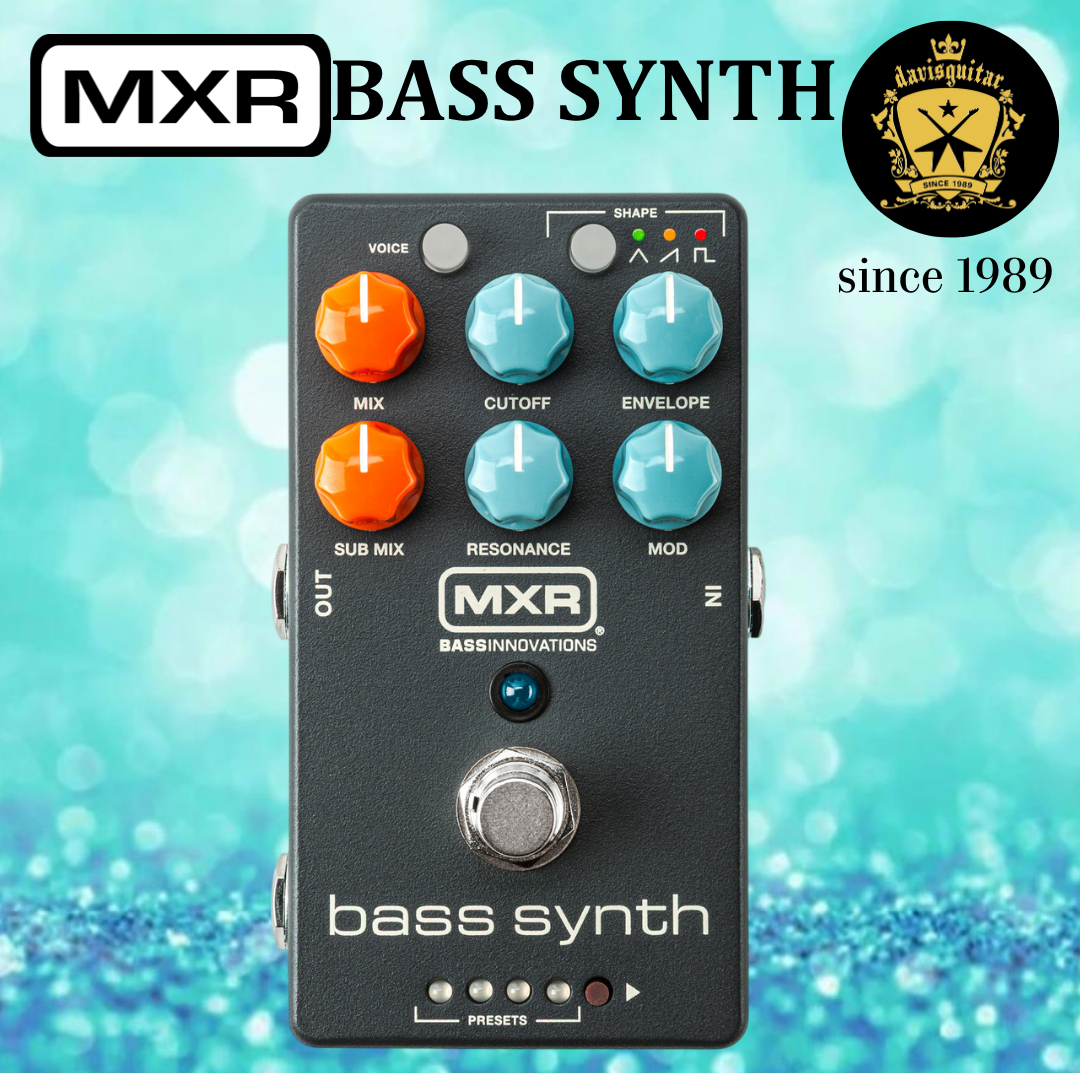 MXR Pedal Bass Synth MB30 Guitar Effect