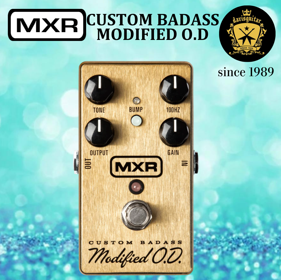 MXR Custom Badass Modified OD Overdrive M77 Guitar Pedal Effect