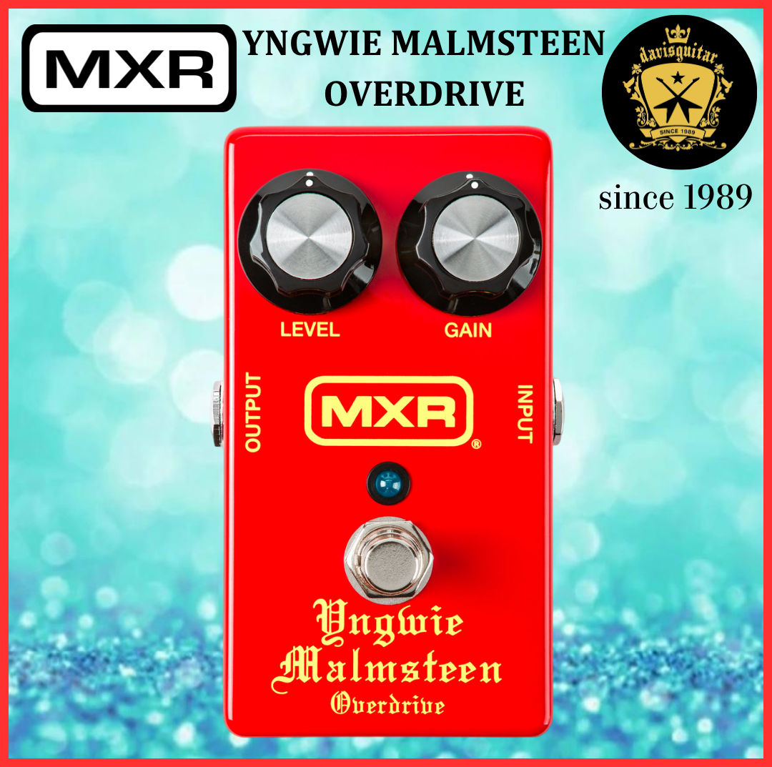 MXR Yngwie Malmsteen Overdrive Pedal YJM308 Guitar Effect