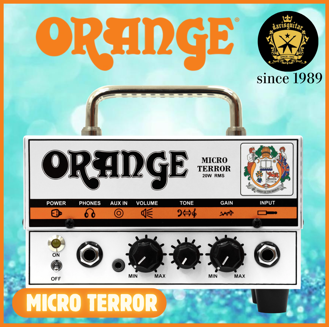 Orange Amplifier Micro Terror Head for Electric Guitar 20 watts Tube