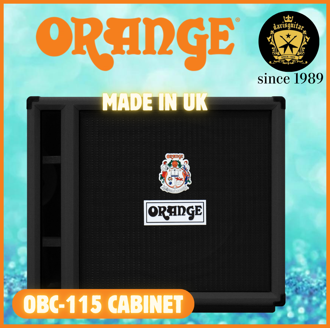 Orange OBC-115C 400 Watt 1×15" Bass Speaker Cabinet – UK-Built Celestion