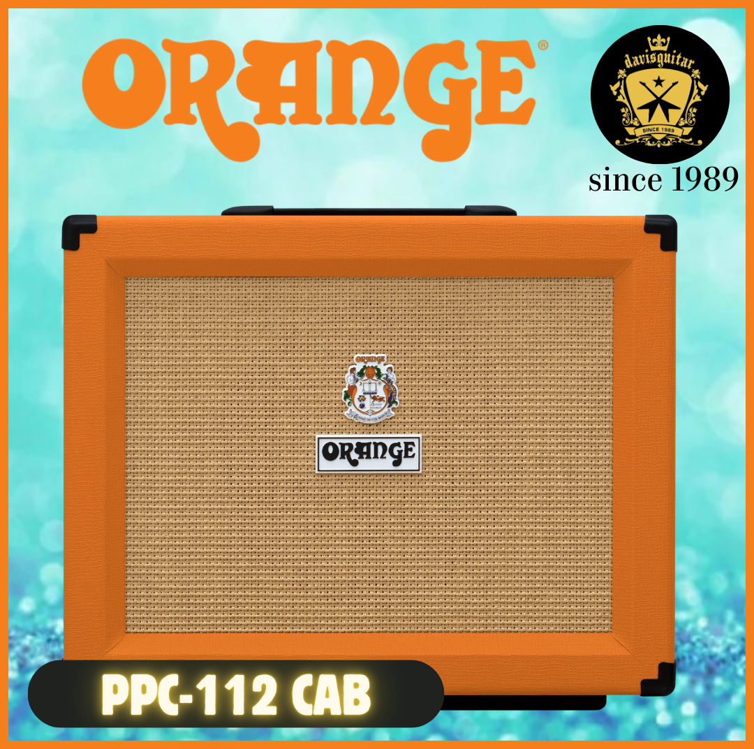 Orange PPC112 Electric Guitar Speaker Cabinet Celestion Vintage 30 Closed Back 60w