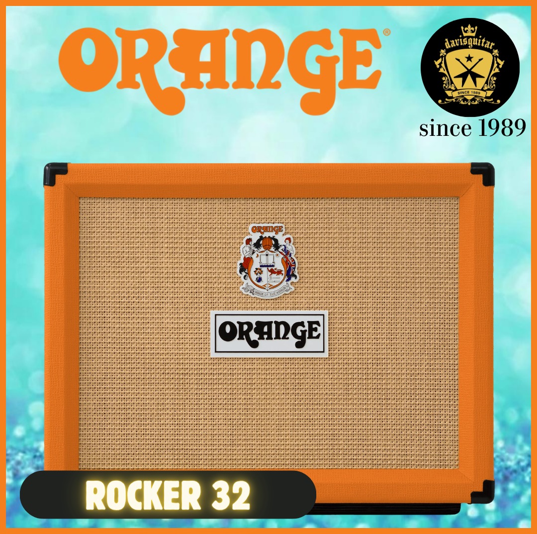 Orange Rocker 32 Electric Guitar Amp 30 Watt All Valve Stereo Combo