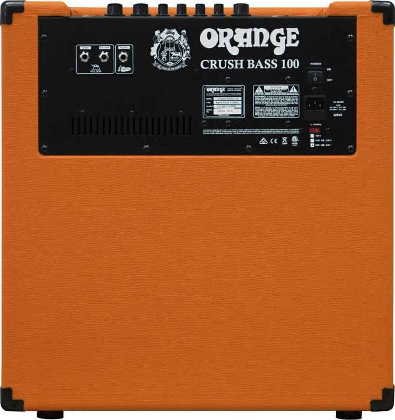 Orange Amp Crush Bass Combo 100 watts 15" Speaker