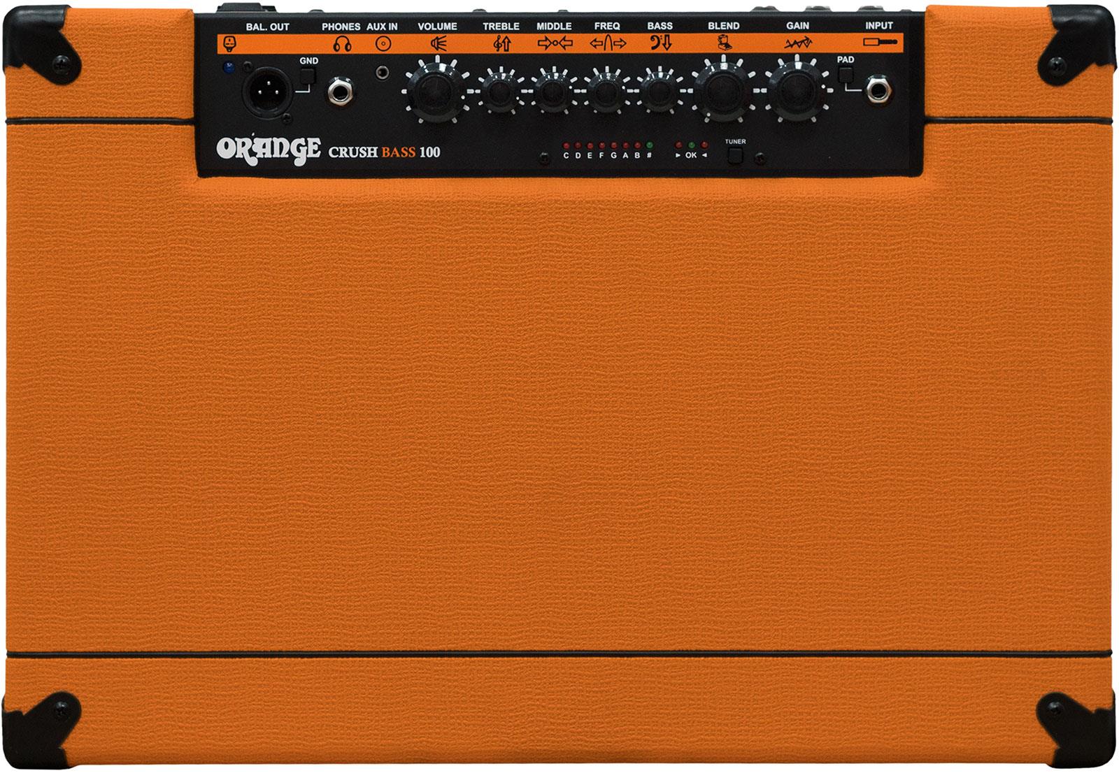 Orange Amp Crush Bass Combo 100 watts 15" Speaker