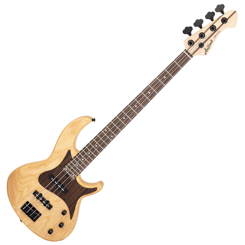 Aria 4 String Bass Guitar RSB-700 WP Natural