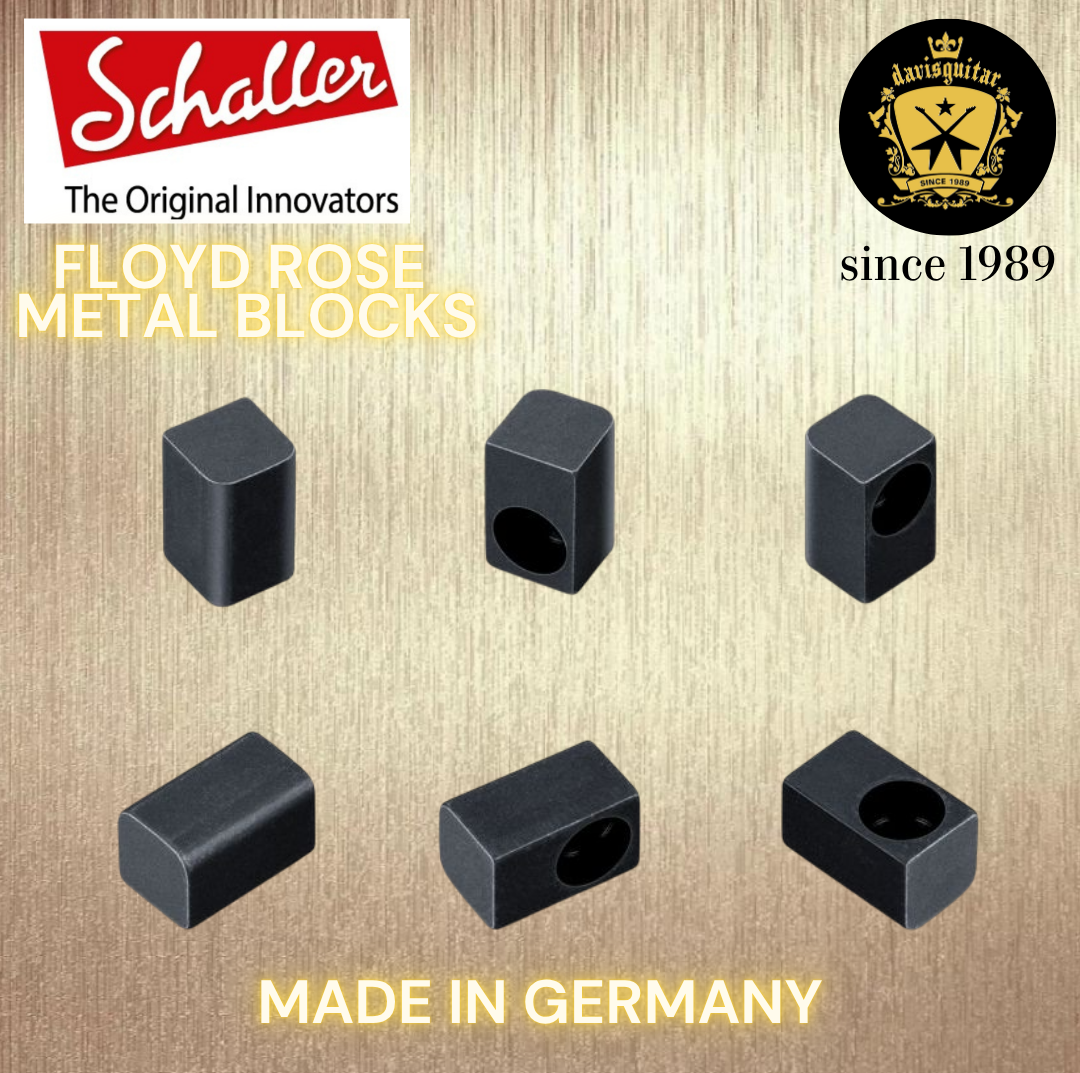 Schaller Guitar Floyd Rose Bridge Locking Insert Blocks (6pcs) Made In Germany