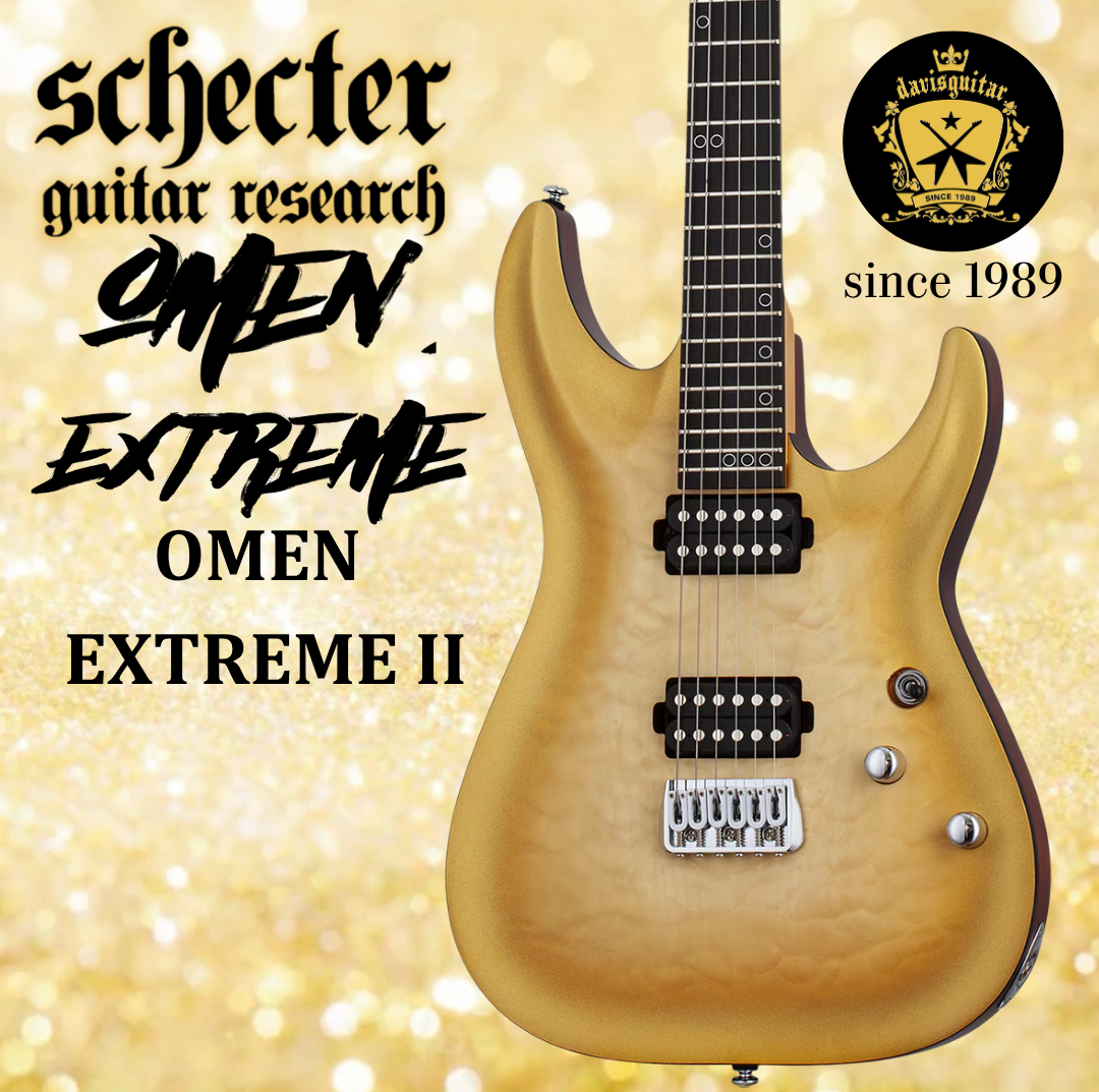 Schecter Omen Extreme-II Gold Rush Electric Guitar